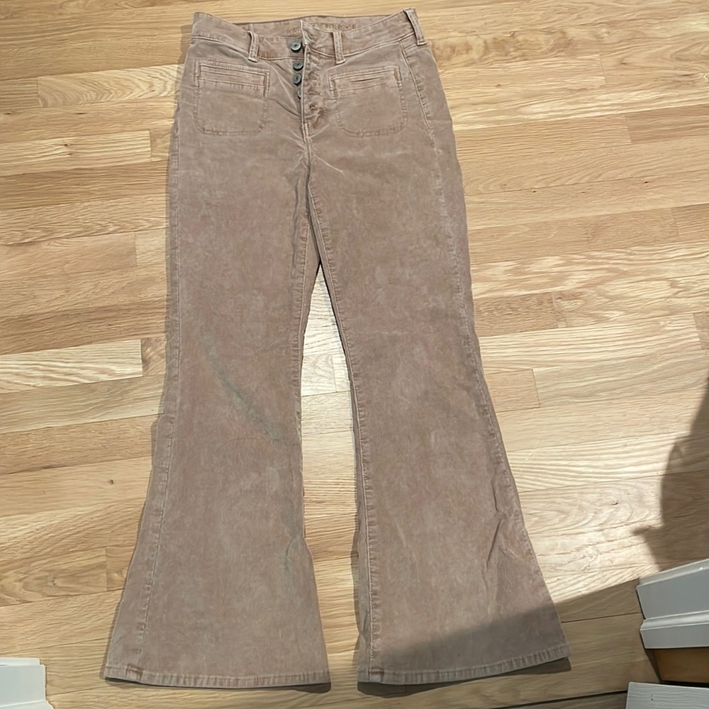 Corduroy Flared Pants